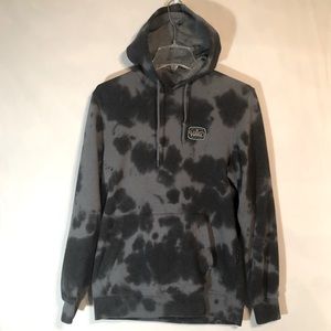 VISSLA Grey Tie Dye Hoodie Mens S